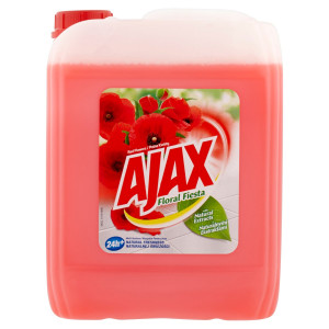 Ajax Floral Fiesta Red Flowers univ. čistič 5l 4