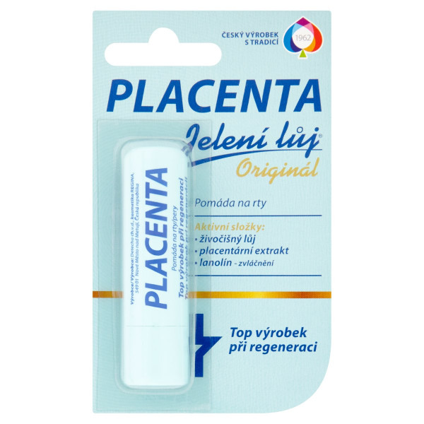 Jelení loj Placenta Originál balzám na pery 4,5g 1