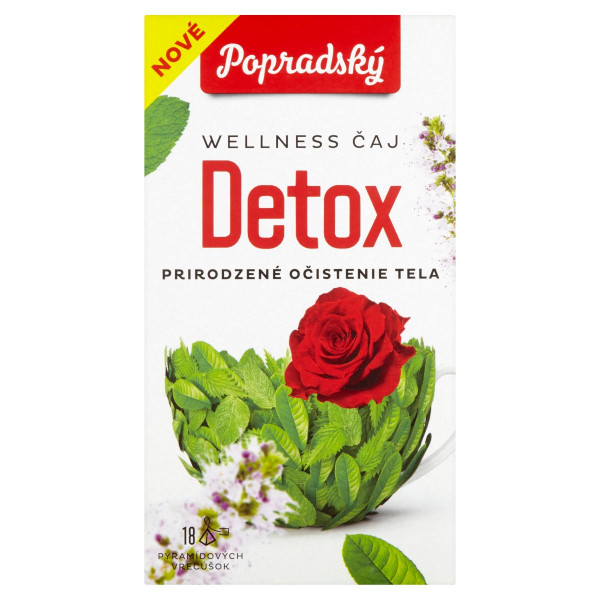 Popradský Wellness čaj Detox 18x1,5g 1