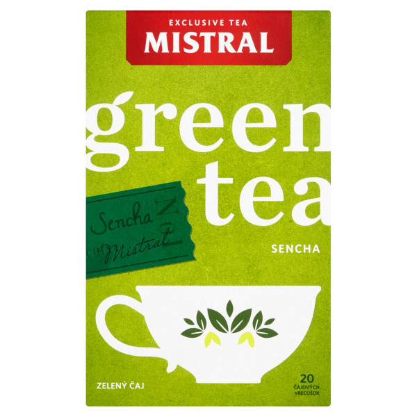 Mistral Sencha zelený čaj 20x1,5g 1