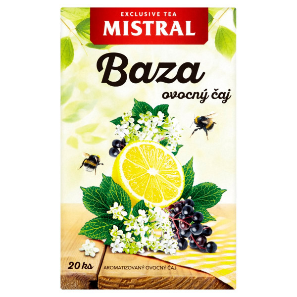 Mistral Baza ovocný čaj 20x2g 1