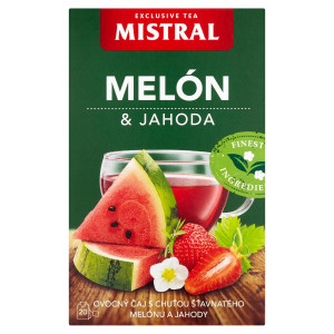 Mistral Melón & jahoda ovocný čaj 20x2g 14