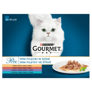 GOURMET Perle Multipack Mix mini filetky 12 x 85 g 23 GOURMET Perle Multipack Mix mini filetky 12 x 85 g 23