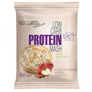 Prom-in Low Carb Protein Mash 50g, jablko škorica 19