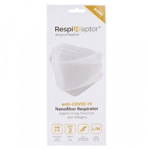 Respirátor Nano FFP2 RespiRaptor - 1ks M/L 3