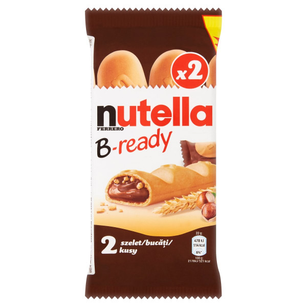 Nutella B-ready plnená oblátka 2 x 22 g (44g) 1
