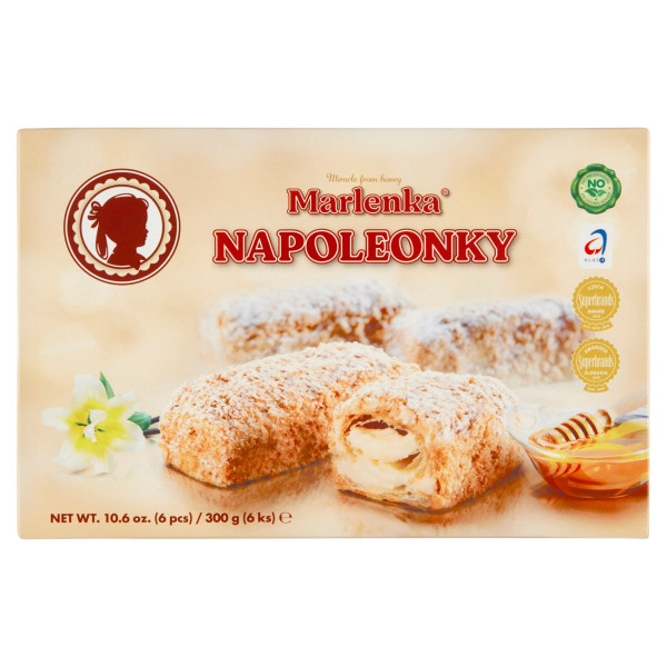 Marlenka® Napoleonky medové 300g 1