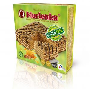 Marlenka® Torta medová bezlepková 800g 2