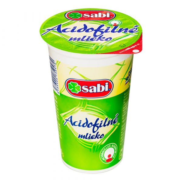 Mlieko acidofilné 250g Sabi 1