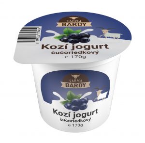 Jogurt kozí čučoriedka 170g Farma Bardy VÝPREDAJ 2