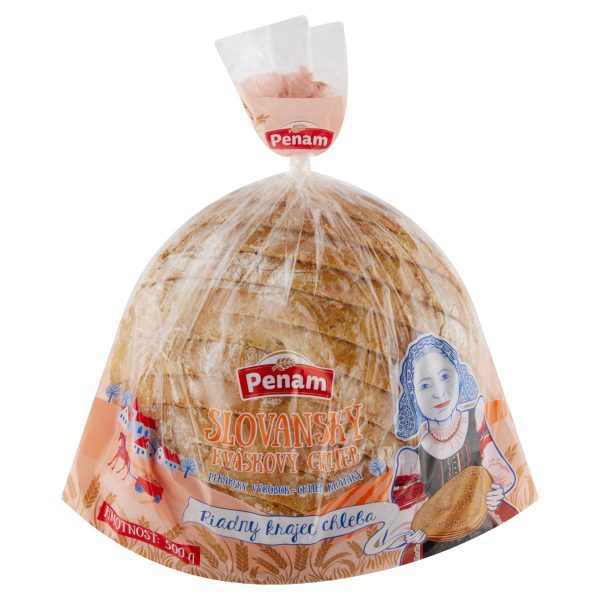 Chlieb Slovanský kváskový kráj. balený PENAM 500g 1
