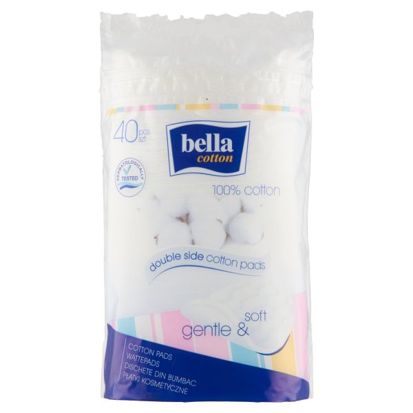 Bella Cotton kozmetické tampóny z bavlny 40ks 1