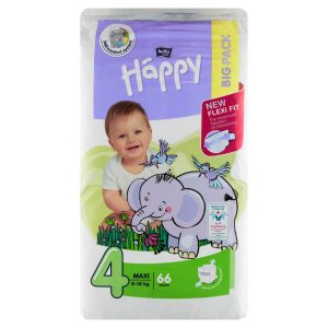 Bella Baby Happy jednorazové plienky 4 Maxi 66ks 4