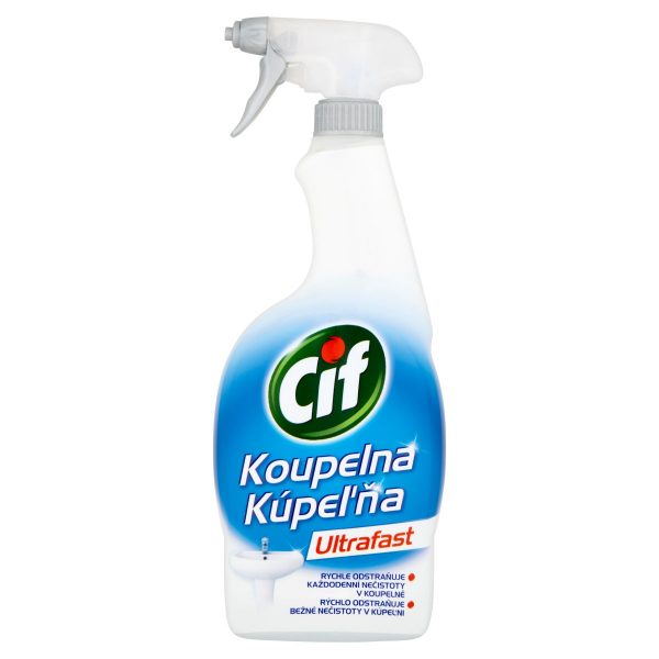 Cif Ultrafast Kúpelňa čistiaci sprej 750ml 1