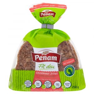 Chlieb ražný celozrnný FIT PENAM 250g 14