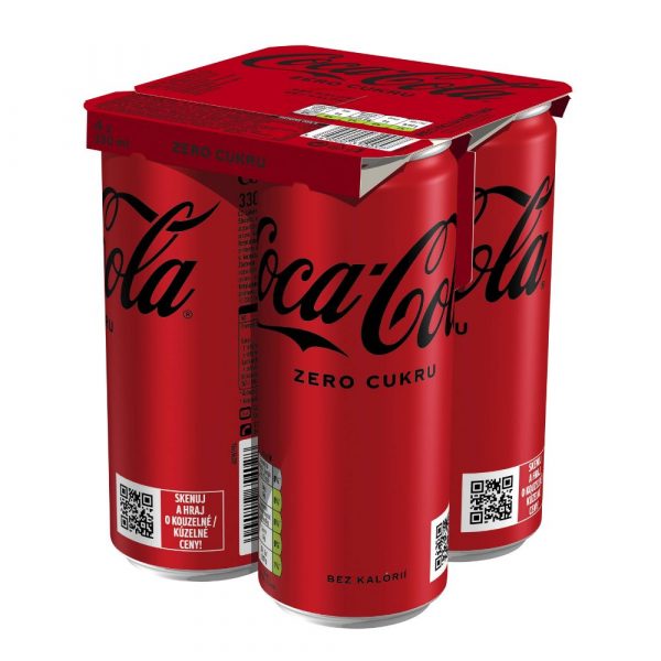 Coca Cola Zero 4x330ml *ZO 1