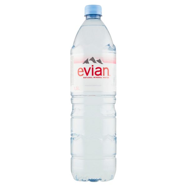 Evian Prírodná minerálna voda nesýtená 1,5l *ZO 1