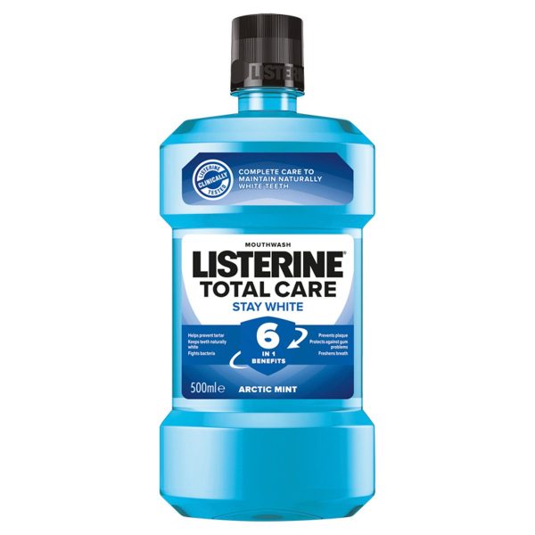 Listerine Stay White ústna voda 500 ml 1