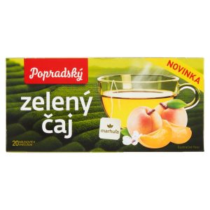 Popradský Zelený čaj - marhuľa 20x1,5g 4