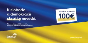 Pomáhame Ukrajine – finančná pomoc 100 Euro 5