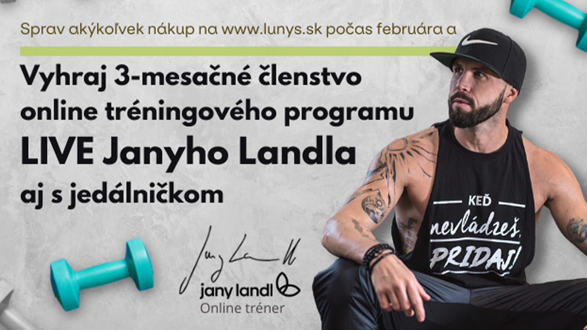 Súťaž s Janym Landlom