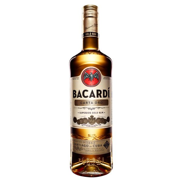 Bacardi Carta Oro Rum 37,5% 0,7 l 1