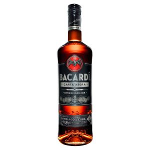 Bacardi Carta Negra Rum 40% 0,7 l 15