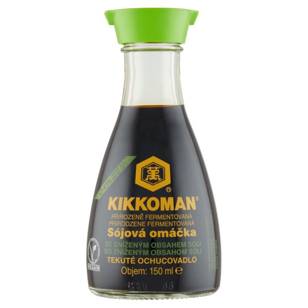 Sójová omáčka s nízkym obsahom soli 150ml Kikkoman 1