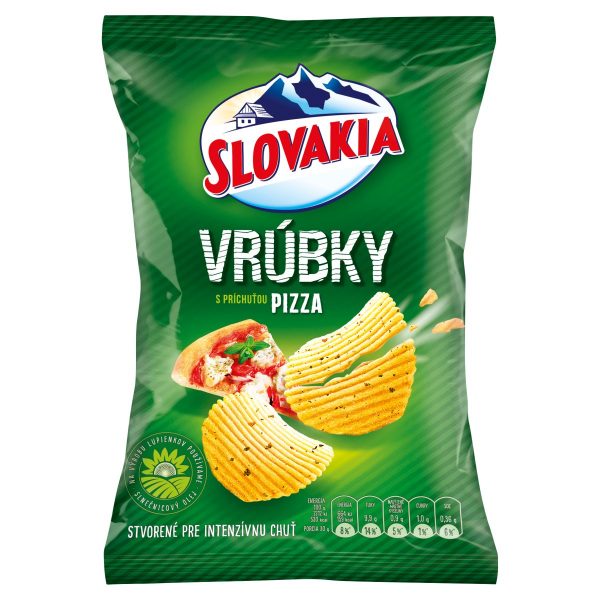 Slovakia Vrúbky s príchuťou pizza 65g 1