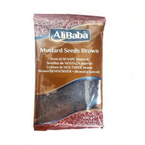 Horčičné semienka hnedé 100g AliBaba 4