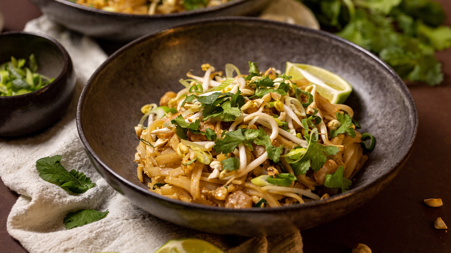 Pad thai s krevetami