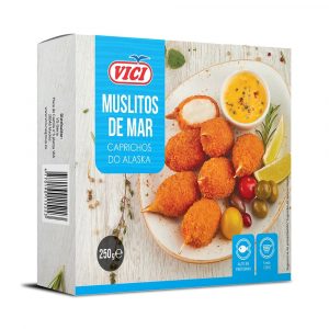 Mrazené Surimi klepietka obaľované 250g Viči 20
