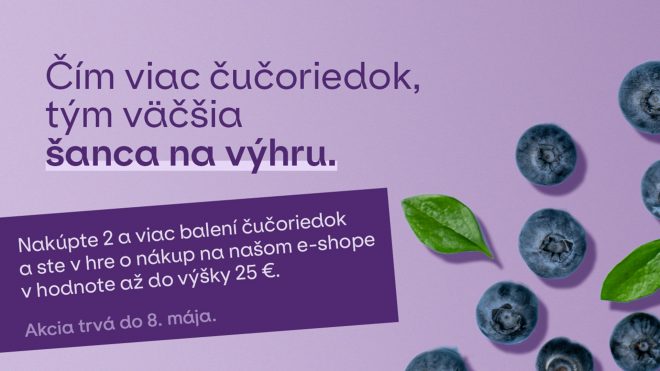 Čučoriedková mánia - súťaž