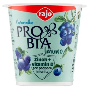 Jogurt PROBIA Čučoriedka a Vitamin D 135g Rajo 21