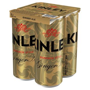 Kinley Ginger Ale 4x330ml *ZO 18