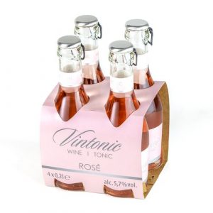 Vintonic Wine & Tonic Rosé 5,7% 4x200ml 11