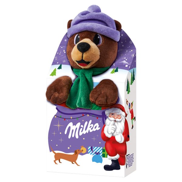 Milka balíček s plyš.hračkou mix čok..96g VÝPREDAJ 1