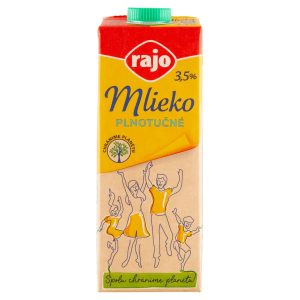 Mlieko plnotučné 3,5% UHT 1l Rajo 8