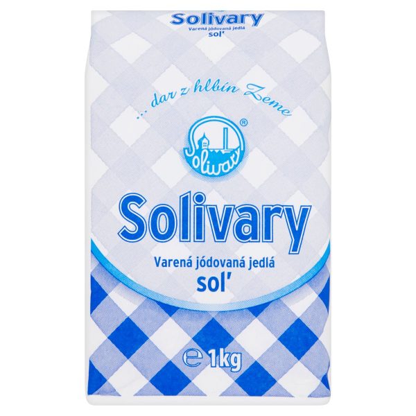 Soľ jedlá 1kg Solivary 1