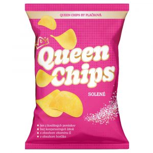 Queen Chips by Plačková solené 70g 48