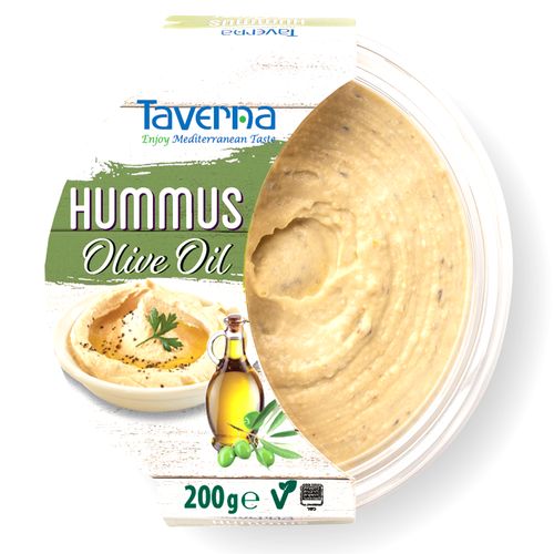 Taverna Hummus s olivovým olejom 200g 1