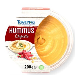 Taverna Hummus s papričkou Chipotle 200g VÝPREDAJ 8