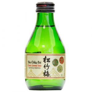 Víno ryžové Saké Junmai 180ml Shochikubai 3