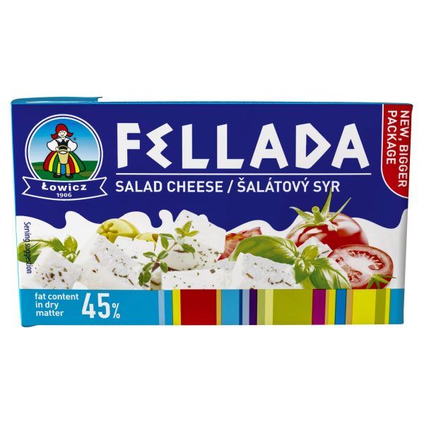 Syr Fellada 45%, mäkký slaný syr 270g Łowicz 1
