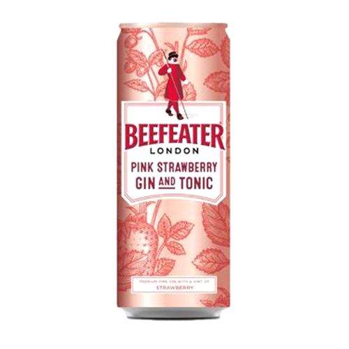 Beefeater Pink Strawberry Gin Tonic 4,9% 0,25l *ZO 1