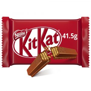 Nestlé KitKat 4 finger Milk Oblátka s kakaovou náplňou v mliečnej čokoláde 41,5g 19