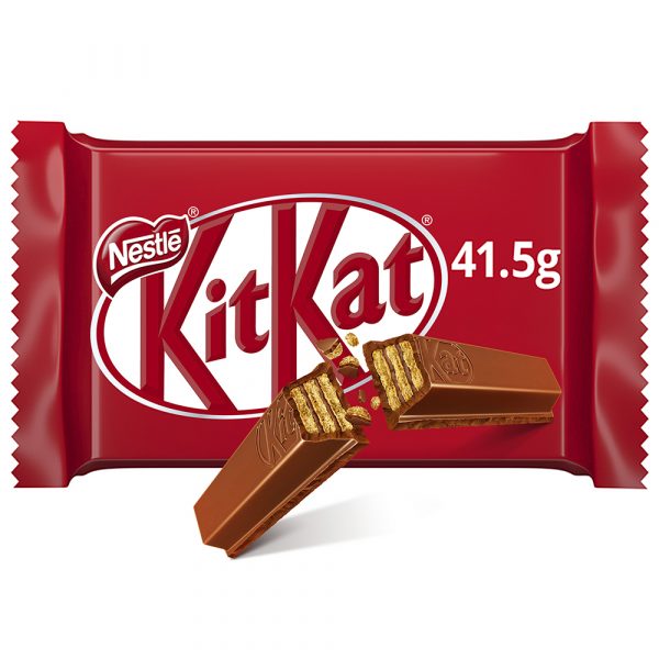 Nestlé KitKat 4 finger Milk Oblátka s kakaovou náplňou v mliečnej čokoláde 41,5g 1