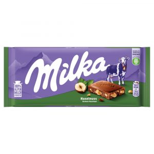 Milka Oriešková čokoláda s drtenými orechami 100g 7