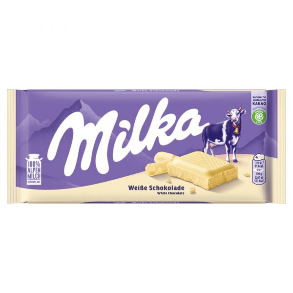 Milka Biela čokoláda 100g 1