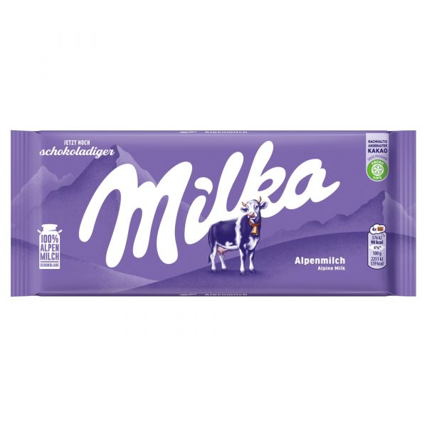 Milka Mliečna čokoláda 100g 1